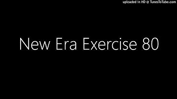 New Era Exercise 80