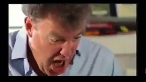 Jeremy Clarkson losing it over a computer