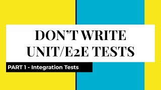 Integration API Test Against Disposable Database | Test Container