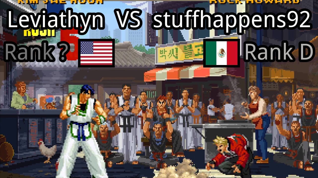 Garou - Mark of the Wolves: Leviathyn (US, Rank ?)  vs stuffhappens92 (MX, Rank D)