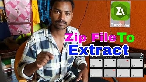 Zip file ko kaise Extract Karen//Drum Machine Octapad//Suniram Murmu 