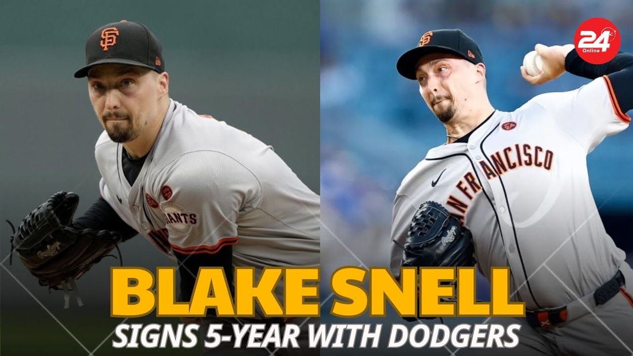 Blake Snell Signs 5-Year, $182 Million Contract with Dodgers Following Stellar 2024 Season