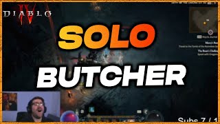 DIABLO 4 SOLO BUTCHER KILL