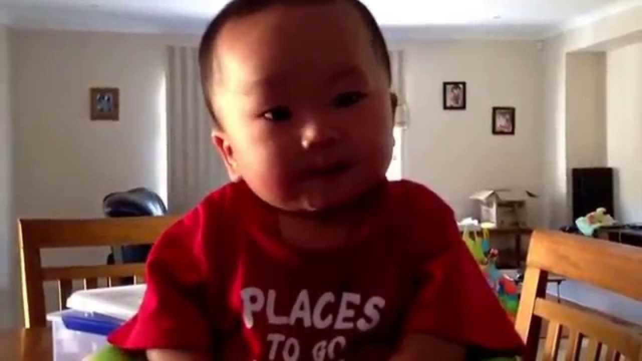 baby boy pooping hard - YouTube