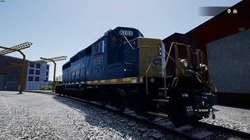 Train sim world Starting up a SD40-2