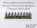 Painting Napoleonic Prussian Reserve Infantry with Army Painter Speedpaints | Wargames Atlantic 28mm