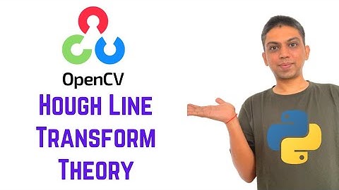 OpenCV Python Tutorial For Beginners 28 - Hough Line Transform Theory