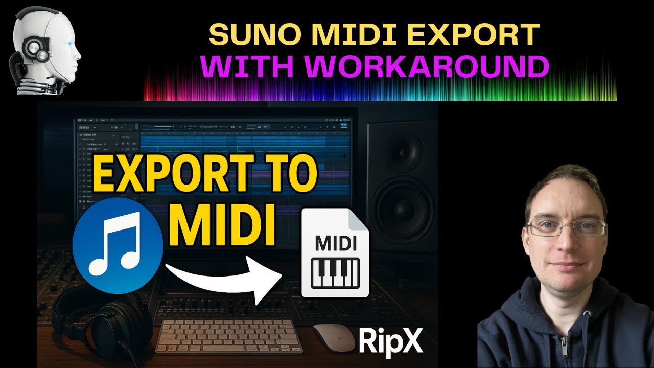 Suno Export to Midi and Workaround (RipX)