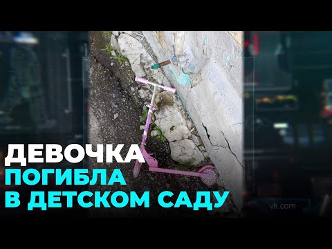 Пятилетняя девочка погибла во время прогулки в детском саду в Новосибирске