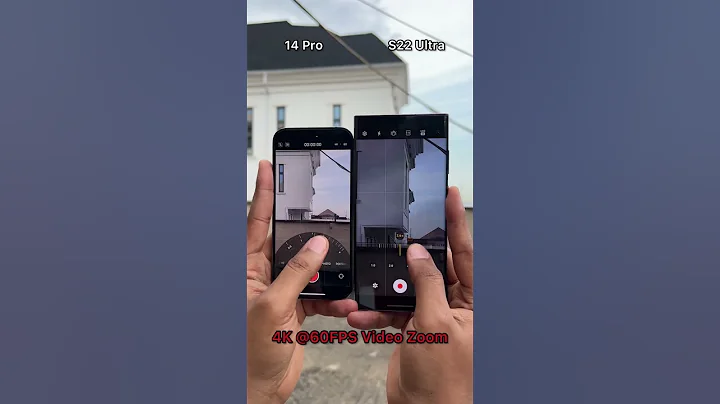 iPhone 14 Pro vs Samsung S22 Ultra 4K @60FPS Zoom Comparison - 天天要闻