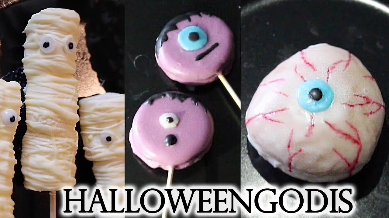 enkelt halloween godis