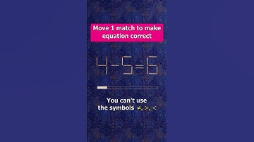 Fix the equation by moving 1 stick #shots #puzzles #logicpuzzles #mathspuzzle #hindipuzzles
