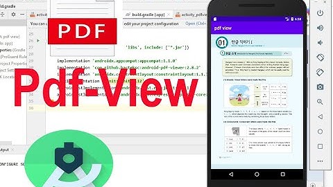 Pdf Viewer- How TO Show Pdf file In Android Studio 2020.