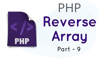 Array_Reverse PHP in English Part 9