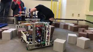 Powell High School Robotics Team &quot;The Madhatters&quot; Work On Their Robot