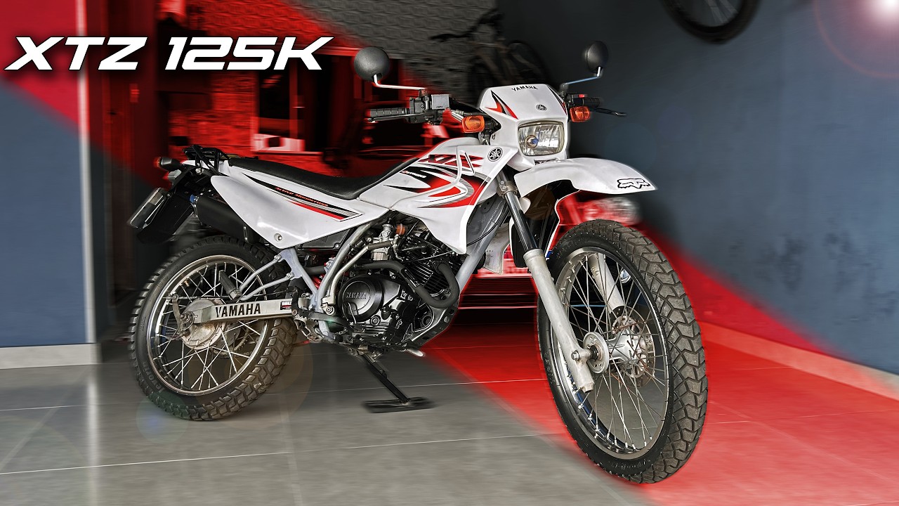 RESTAURAÇÃO DA YAMAHA XTZ 125K NO PADRÃO FICOU PRONTA . #xtz125 #xtz #yamaha