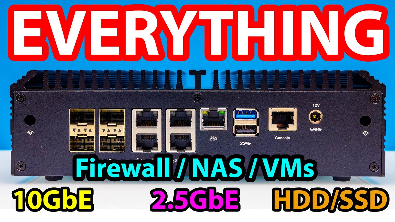 The Everything Fanless Home Server Firewall Router and NAS Appliance