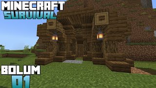 Hobbi̇t Evi̇m - Minecraft - Survival - 1.16