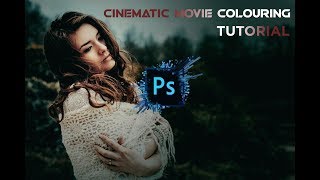 Cinematic Movie Colouring | Photoshop Tutorial | Photo Hub screenshot 1