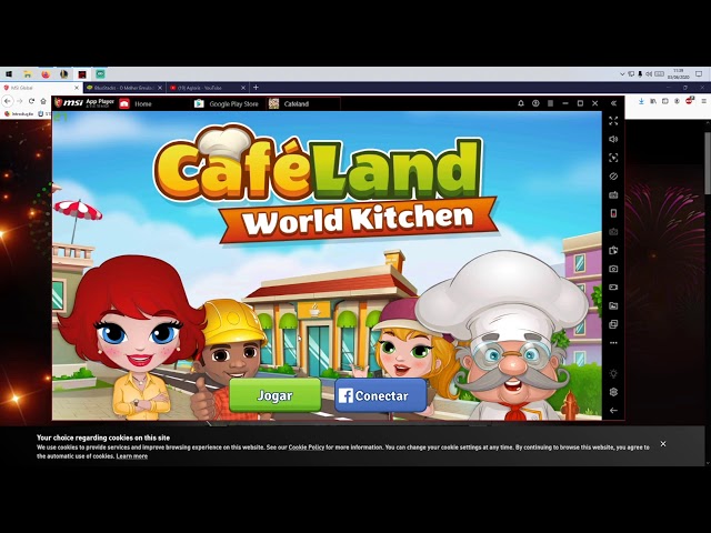Baixar & Jogar Cafeland - Jogo de Restaurante no PC & Mac (Emulador)