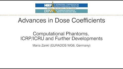 Computational Phantoms, ICRP/ICRU and Further Developments