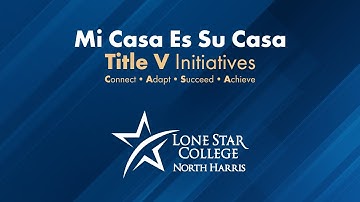 LSC-North Harris Title V Program