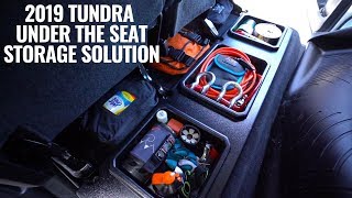 MORE STORAGE FOR YOUR 2019 TUNDRA  ESP STORAGE UNIT