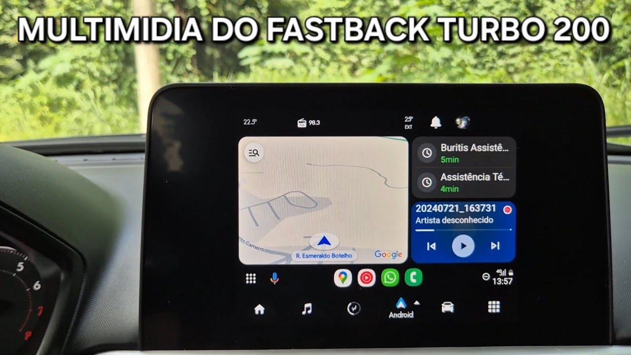 Tudo sobre a Multimidia do Fastback Turbo 200 CVT