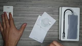 مراجعة أفضل جهاز جامع المنافذ للكمبيوتر و الهاتف في السوق Ugreen Usb-C Inboxing - Review