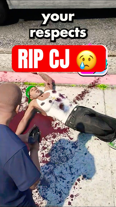 *RIP* CJ IN GTA 6... CJ EASTER EGGS IN GTA GAMES