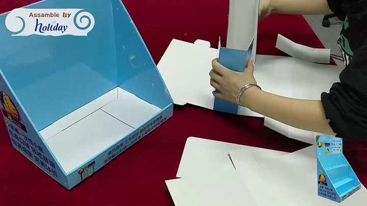 Easy Assembly of Cardboard Shelf Display Stand--Shenzhen Holiday Package&Display Co.,Ltd