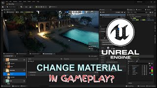 Auto cast to change materials in Level Variant Set Unreal engine 5.1 | Archilives