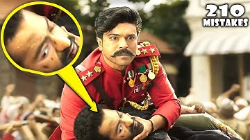 (210 Mistakes) In RRR - Plenty Mistakes In RRR Full Movie| NTR, Ram Charan, Ajay Devgn, SS Rajamouli