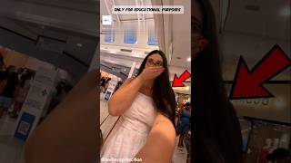 This Mannequin Looked Normal... But No One Expected This! (_@barbarapriiscillaa | #shorts