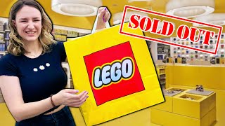 EVERYTHING WAS SOLD OUT! | LEGO Store Shopping Vlog