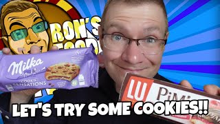 COOKIES FROM SPAIN MILKA COOKIE SENSATIONS & LU PiMS FRAMBOISE FRAMBOOS