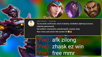 UNKILLABLE ZHASK WITH THIS BEST BUILD & EMBLEM FOR ATTACK SPEED & ONE HIT COMBO DELETE | ZHASK MLBB