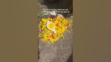 Day 41 of printing a duck per sub #subscribe #3dprinting #freeschlep #thankyouforwatching #roadto1k