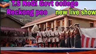 Kinnauri live show Video at T.S. Negi Govt.College  R.peo