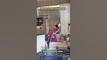 Bronte welding robot, only $4,000#factory #machine #industrial #robot #Viet Nam