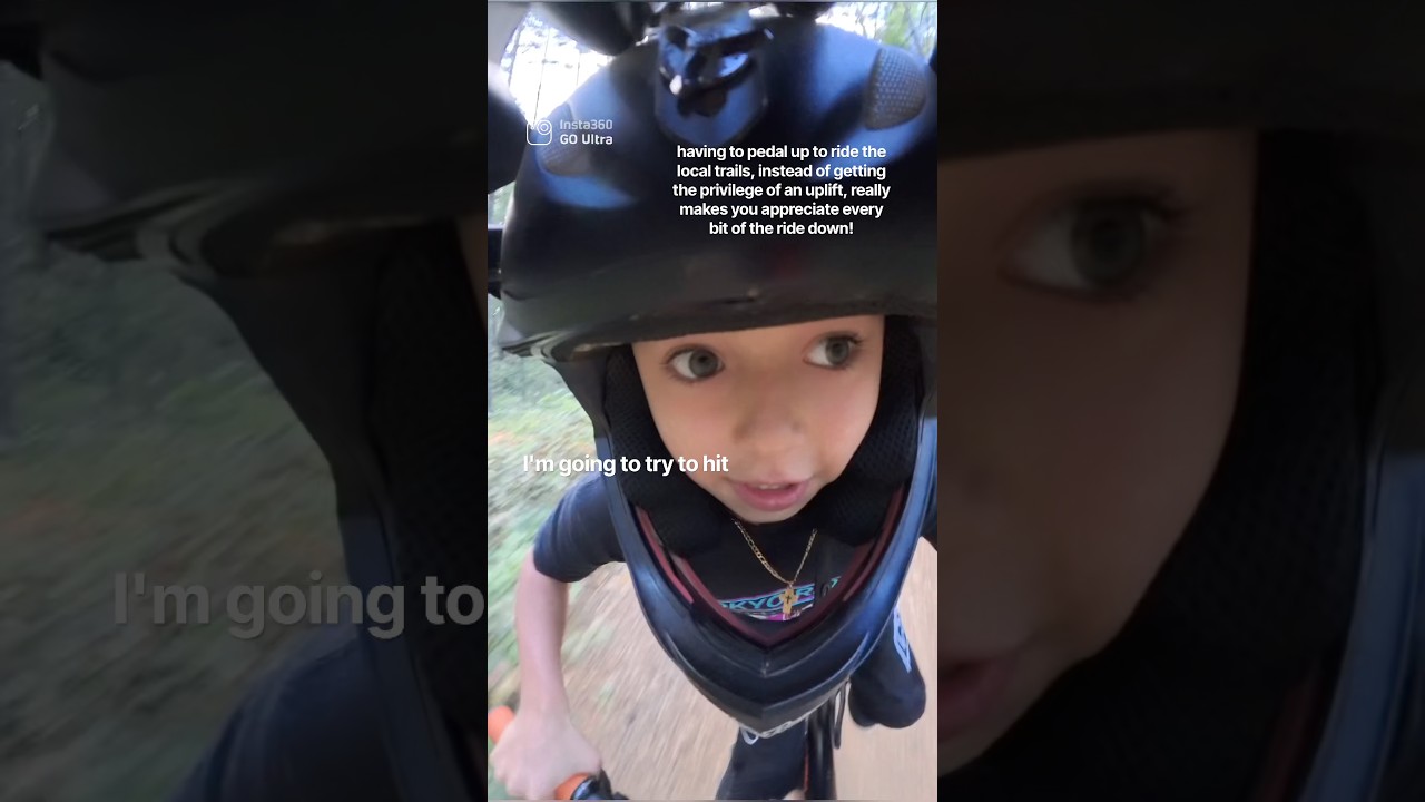 bike park kid when bike park season is over: