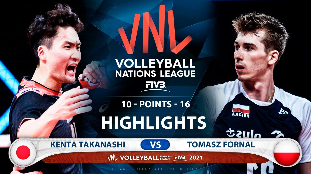 Japan vs Poland | VNL 2021 | Highlights | Kenta Takanashi vs Tomasz Fornal