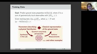 Improved machine learning algorithm for predicting ground state properties