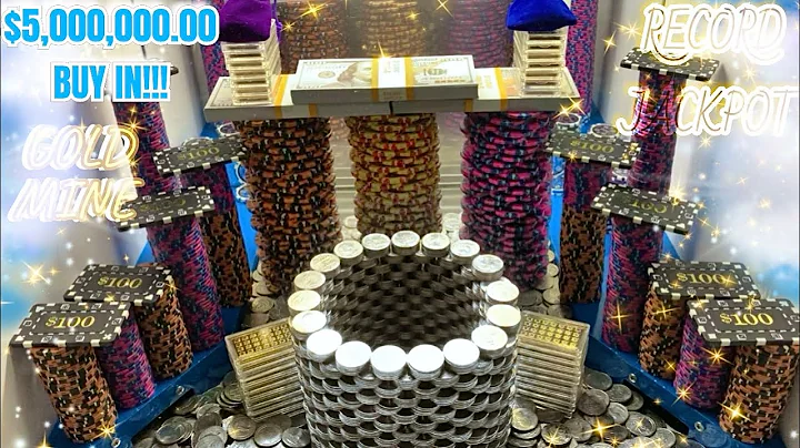 🔵(MUST SEE) HIGH RISK COIN PUSHER $5,000,000.00 BUY IN!!! WON OVER $30,000,000.00!!! (MEGA JACKPOT)