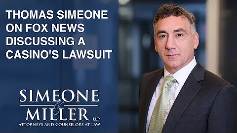 Thomas Simeone on Fox News Discussing A Casino's L...