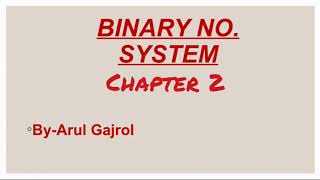 Computer Binary Number Class 7