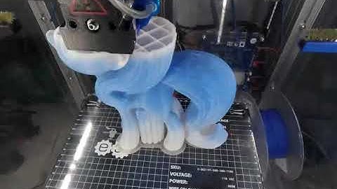 3D Printing Timelapse of Starlight Glimmer by https://twitter.com/Kijaidesign