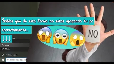 COMO APAGAR TU PC DE FORMA CORRECTA #youtube #tips #pc