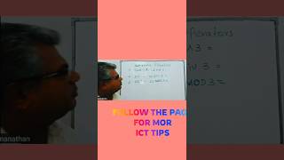 #ictclass #maths #gate #tricks #operaters #mod # div  #power