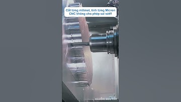 Cắt từng milimet, tính từng micron - CNC không cho phép sai sót!! #cnc #cokhi #cokhichinhxac